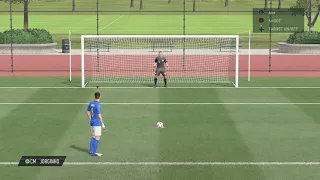 I recreated the euro 2020 final penalties