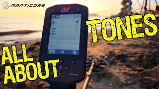 Target Tones you can use on a Minelab Manticore.