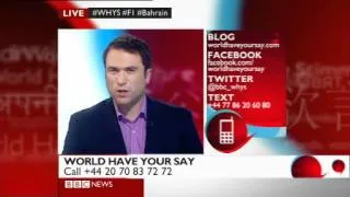 BBC World Have Your Say: Bahrain and Breivik