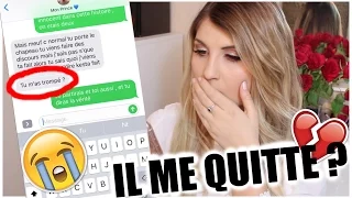 LYRICS PRANK : JE L'AI TROMPE ET IL ME QUITTE ??