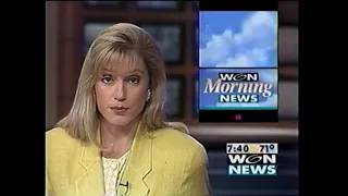 WGN Channel 9 Chicago Morning News - Sept. 6, 1995 - 1-year anniversary - Jackie Bange