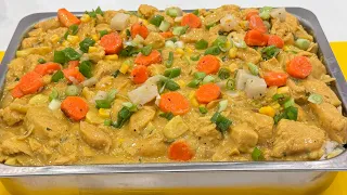 Chicken Curry Rice Casserole Very Amazing And Delicious!!!Try This Recipe
