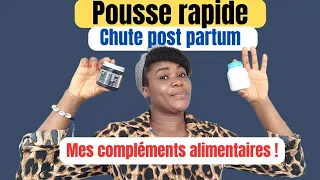 Pousse rapide après la perte de cheveux post partum : Mes compléments alimentaires...