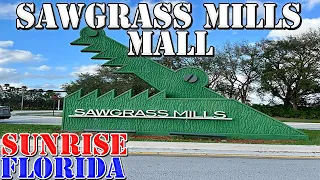 Sawgrass Mills Mall - Miami Area - Sunrise - Florida - 4K Walking Tour