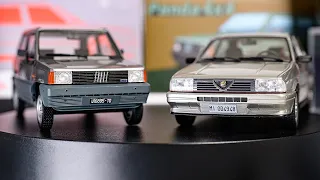 Unboxing Fiat Panda 4x4 1983 and Alfa Romeo Alfa 33 1986 Scale 1:18 | Diecast Model Cars