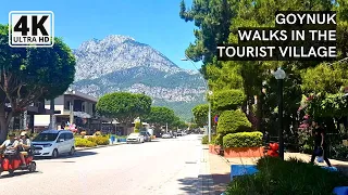 GOYNUK/Turkey Walking the Streets of the Tourist Village  | 4K UHD