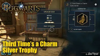 Hogwarts Legacy - Third Time’s a Charm Trophy (Upgrade a piece of gear 3 times)