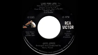 1967 Jack Jones - Live For Life (mono 45)