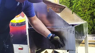 How to Remove Burn Stains or Tarnish from a Crown Verity Stainless Steel Grill