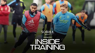 INSIDE TRAINING | All eyes on Bournemouth | Goals, skills, rondos and much more! | Premier League