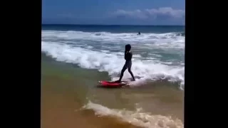 RY BK ALLEN SURFING 6 YEARS OLD 2016