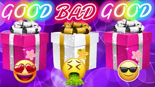 Choose Your Gift🎁 || Escolha Seu Presente💝 || Good Vs Bad || Elige Tu Regalo❤️️💜