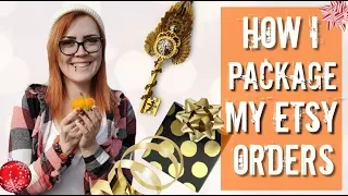 How I Gift Wrap my Etsy Orders for Cheap - Holiday Prep Series Episode 6