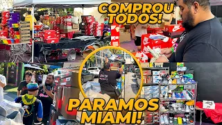 PARAMOS MIAMI COM OS CARRINHOS DE SNEAKERS DE MILHÕES DO JUAN. ELE COMPROU A MESA TODA DE DUNKS!