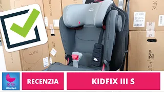 Britax Römer Kidfix III S | recenzia | 123kociky.sk