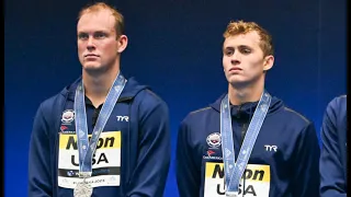 Carson Foster and Luke Hobson Reflect on "Up and Down" World Championships