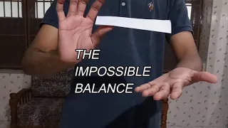 Magic Trick Tutorial - The Impossible Balance