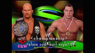 Story of Stone Cold vs Kurt Angle | SummerSlam 2001