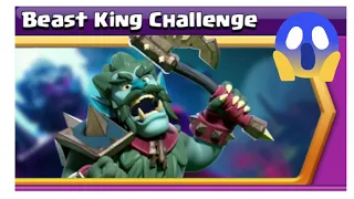 Easily 3 star ⭐⭐⭐ Beast King Challenge 😱। Clash of Clans #coc #clashofclans #trending