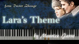 Lara's Theme (Doctor Zhivago) - Piano Tutorial