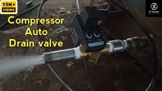 Compressor Air dryer Auto drain valve function | E Tester