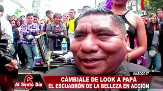 Escuadrón de la belleza: poniendo guapos a los padres de familia por su día