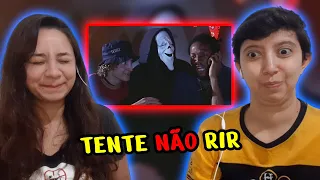 REACT TODO MUNDO EM PÂNICO (TENTE NÃO RIR) #2 | CASTIEL