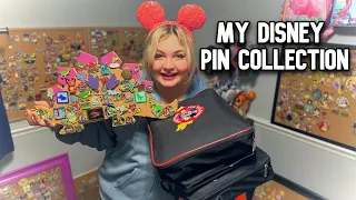 My ENTIRE DISNEY PIN COLLECTION TOUR  (2500+ Pins!)