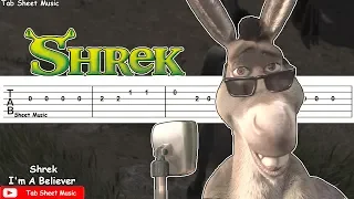 Shrek - I'm A Believer Guitar Tutorial