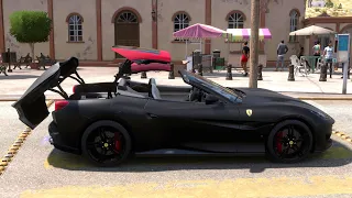 Amazing 650HP Convertible Ferrari Portofino in Forza Horizon 5 Steering Wheel and Shifter Gameplay
