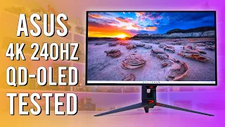 32-inch 240Hz 4K QD-OLED is Here! - Asus ROG Swift PG32UCDM Review