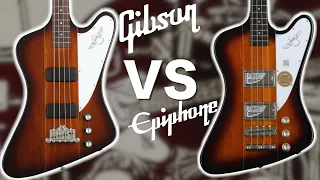 Gibson Thunderbird vs. Epiphone Thunderbird with Jayme Lewis