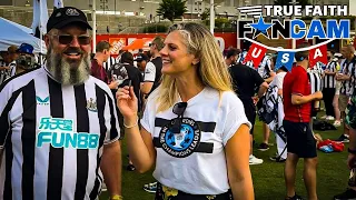 FAN CAMS USA NEWCASTLE UNITED TOUR