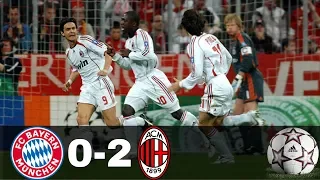 Bayern Munich vs AC Milan 0-2 - UCL 2006/2007 - Highlights & Goals - Full HD