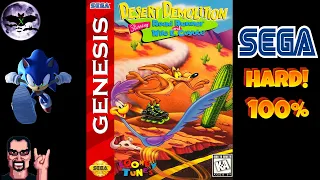 Desert Demolition прохождение [ Hard ] | Игра (SEGA Genesis, Mega Drive, SMD) Стрим rus