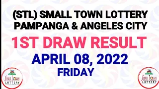 1st Draw STL Pampanga and Angeles April 8 2022 (Friday) Result | SunCove, Lake Tahoe