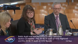 Public Audit and Post-legislative Scrutiny Committee - 14 November 2019