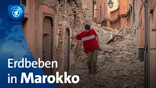 Schweres Erdbeben in Marokko – Zahl der Toten steigt auf mehr als 600
