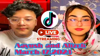 Aayush And Alizeh TikTok Live Stream March 17,2024 by TikTok Enter10