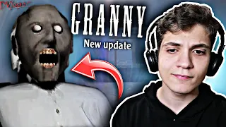 جراني الجزء الأول التحديث الجديد 🔥👀 : تجربة جرافيكس لعبة جراني الجديد - لعبة Granny 1 New update