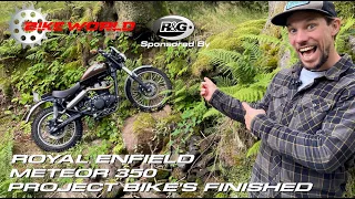 Royal Enfield Meteor Trials Bike Build | Final Video