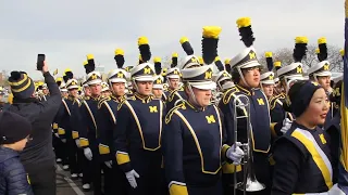 Michigan Marching Band vs OSU game entering the stadium Nov. 25, 2023 MVI 2048