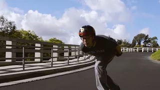 Downhill Longboarding (short clip)