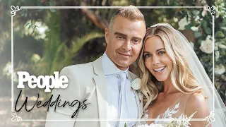 Inside Joey Lawrence & Samantha Cope’s Intimate Outdoor Wedding | PEOPLE Weddings