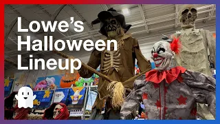 Lowes 2023 Halloween 🎃 Decorations, Animatronics & Inflatables - Store Walkthrough 👻