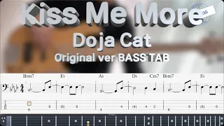 [Doja Cat] Kiss Me More Bass Cover (+BASS TAB)