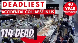 Worst US Tragedy Hyatt Walkway Collapse 40 years later