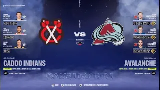 Spokane Caddo Indians VS Montana Avalanche l CNHL Playoffs Game 1 Round 1