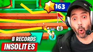 8 RECORDS du MONDE INSOLITES ! (incroyable) sur Brawl Stars