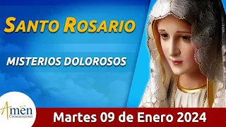 Santo Rosario de Hoy Martes 9 Enero de 2024 l Amen Comunicaciones l Católica l María